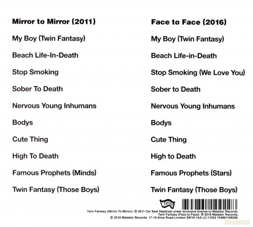 Car Seat Headrest: Twin Fantasy [2CD]