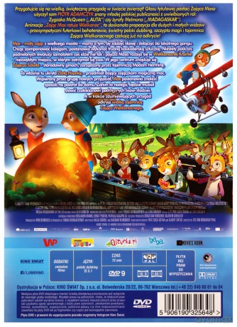 Zając Max ratuje Wielkanoc [DVD]