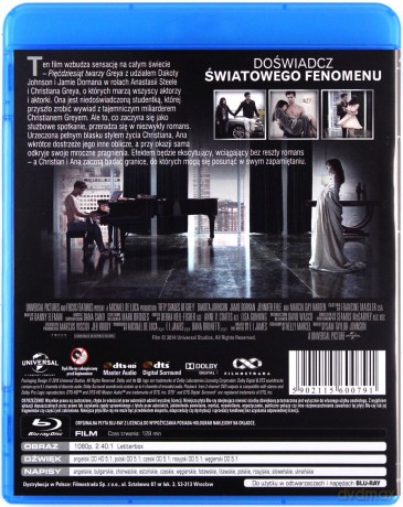 Pięćdziesiąt twarzy Greya / Ciemniejsza strona Greya Pakiet [2xBlu-Ray]