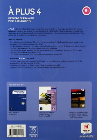A Plus 4 podręcznik B1 [KSIĄŻKA]+[CD]