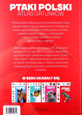 Atlas gatunków. Ptaki Polski [KSIĄŻKA]