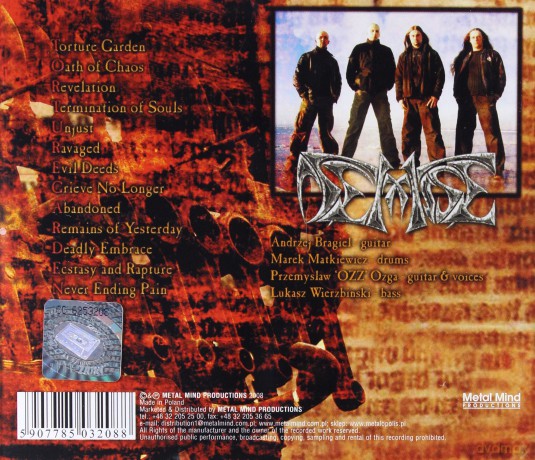 Demise: Torture Garden [CD]