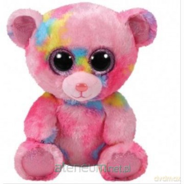 Beanie Boos Franky - Kolorowy Miś 15 cm