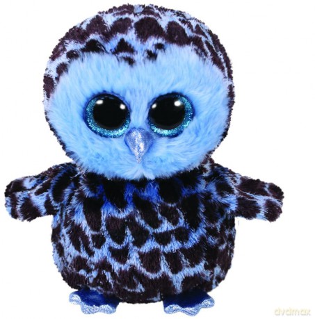 Beanie Boos Yago - Niebieska Sowa 24 cm