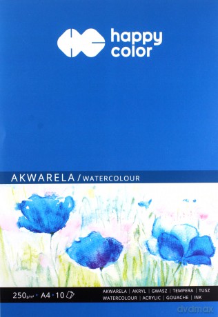 Blok akwarelowy ART A4/10K 250 g
