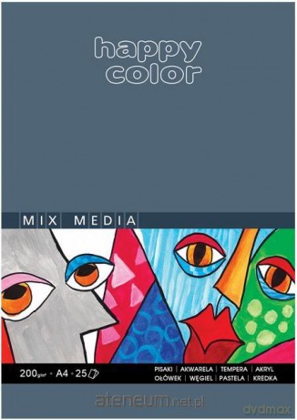 Blok MIX MEDIA ART A4/25K 200 g