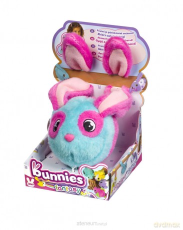 Bunnies Króliczek magnetyczny turkusowo-różowy
