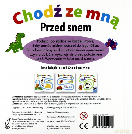Chodź ze mną. Przed snem [KSIĄŻKA]