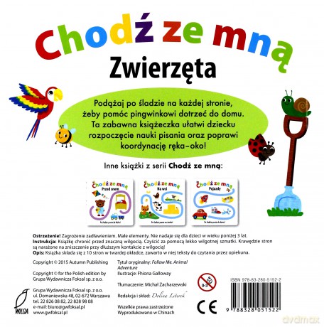 Chodź ze mną. Zwierzęta [KSIĄŻKA]