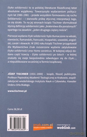 Etyka solidarności oraz Homo sovieticus - ks. Józef Tischner [KSIĄŻKA]