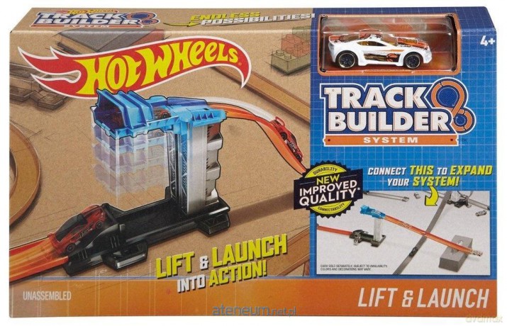 Hot Wheels Track Builder Wyrzutnia z windą