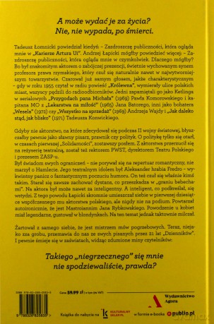 Jutro będzie zemsta. Dzienniki 1984-2005 - Andrzej Łapicki [KSIĄŻKA]