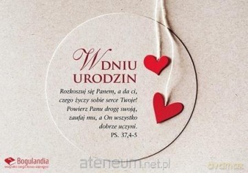 Kartka Urodziny - Rozkoszuj się Panem