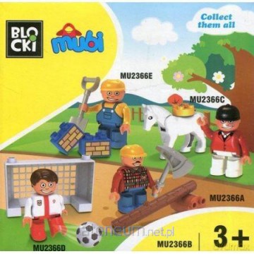 Klocki Blocki Mubi Figurka Farmerka [KLOCKI]