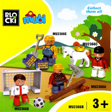 Klocki Blocki Mubi Figurka Farmerka [KLOCKI]