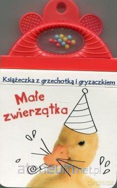 Książeczka z grzechotką. Małe zwierzątka [KSIĄŻKA]