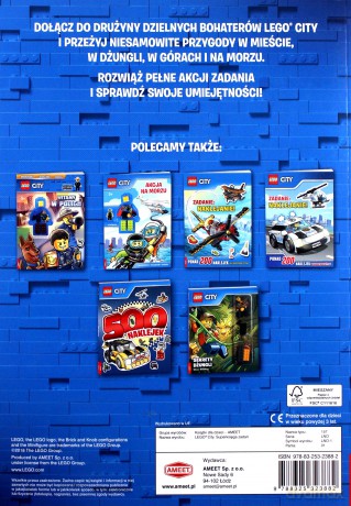 Lego City. Super Księga Zadań [KSIĄŻKA]