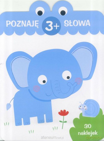 Łatwa nauka - Poznaję słowa 3+ [KSIĄŻKA]