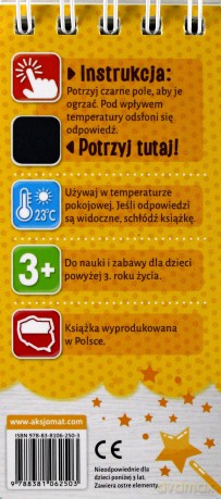 Magiczny quiz. Dotknij i sprawdź od 3 lat cz. 1 [KSIĄŻKA]