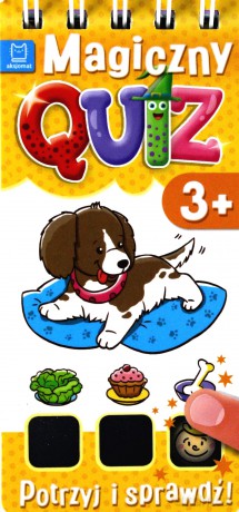 Magiczny quiz. Dotknij i sprawdź od 3 lat cz. 1 [KSIĄŻKA]