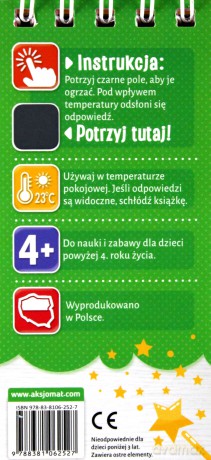 Magiczny quiz. Dotknij i sprawdź od 4 lat cz. 1 [KSIĄŻKA]