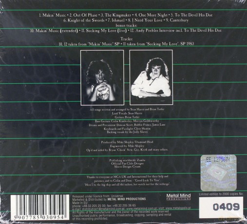 Diamond Head: Canterbury (Remastered + Bonus Tracks)  (digipack) [CD]