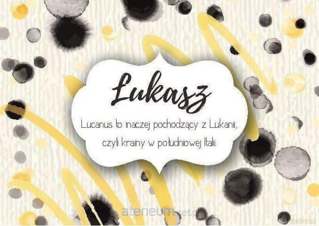 Magnes Imiona - Łukasz