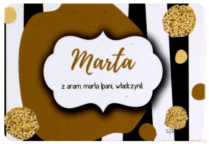 Magnes Imiona - Marta