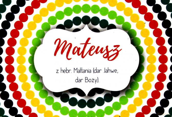 Magnes Imiona - Mateusz