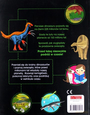 Niesamowita podróż do świata dinozaurów - Anna Claybourne [KSIĄŻKA]