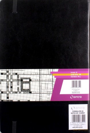 Notes A5 Kratka Formalizm Czarny