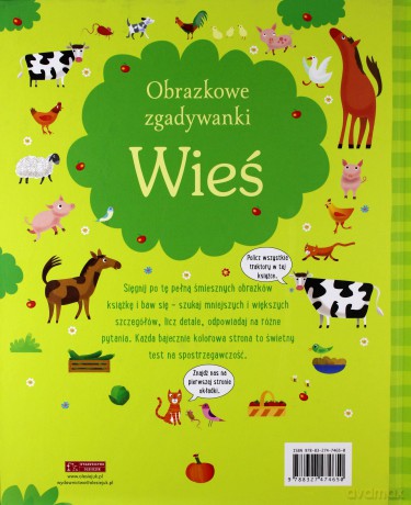 Obrazkowe zgadywanki. Wieś [KSIĄŻKA]