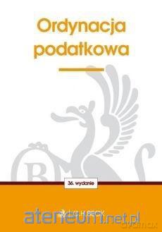 Ordynacja podatkowa6 [KSIĄŻKA]