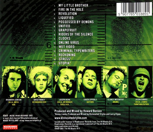 Dislocated Styles: Pin The Tail On The Monkey [CD]
