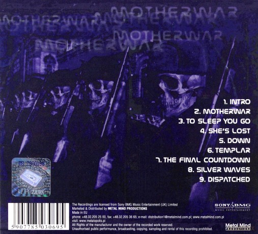Dispatched: Motherwar (Remastered) (digipack) [CD]