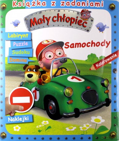 Samochody. Książka z zadaniami. Mały chłopiec - Agathe Clair, Emilie Beaumont [KSIĄŻKA]