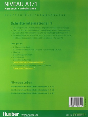 Schritte International 1 podręcznik+ćwiczenie [KSIĄŻKA]
