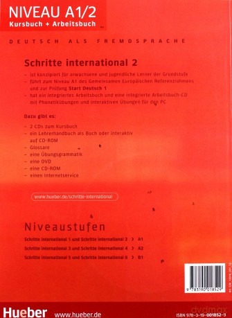 Schritte International 2 podręcznik+ćwiczenie [KSIĄŻKA]