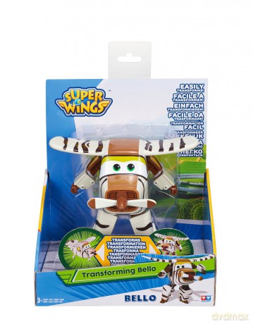 Super Wings Figurka samolot robot Bello [FIGURKA]