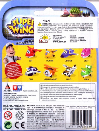 Super Wings Pojazd - Jerome blister [FIGURKA]