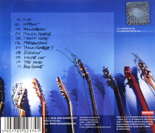 Doubledrive: Blue In The Face [CD]