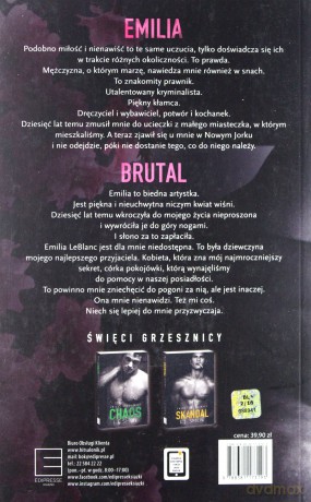 Święci grzesznicy - Intryga - L.J Shen, Sylwia Chojnacka [KSIĄŻKA]