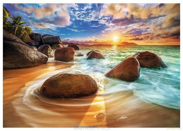 TREFL 1000 el. Plaża Samudra, Indie (10461) [PUZZLE]