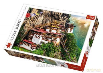 TREFL 2000 el. Tygrysie Gniazdo, Bhutan (27092) [PUZZLE]