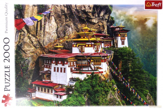 TREFL 2000 el. Tygrysie Gniazdo, Bhutan (27092) [PUZZLE]