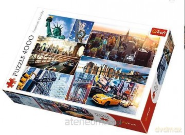 TREFL 4000 el. Nowy Jork Kolaż (45006) [PUZZLE]