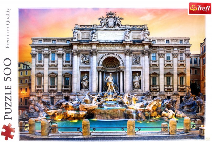 TREFL 500 el. Fontanna di Trevi (37292) [PUZZLE]