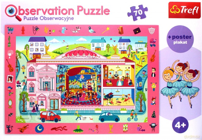 TREFL 70 el. Obserwacyjne Odwiedzamy operę [PUZZLE]