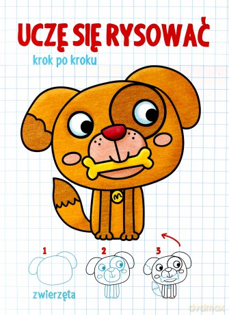 Uczę się rysować. Krok po kroku. Zwierzęta [KSIĄŻKA]