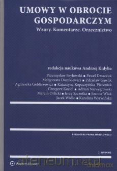 Umowy w obrocie gospodarczym [KSIĄŻKA]
